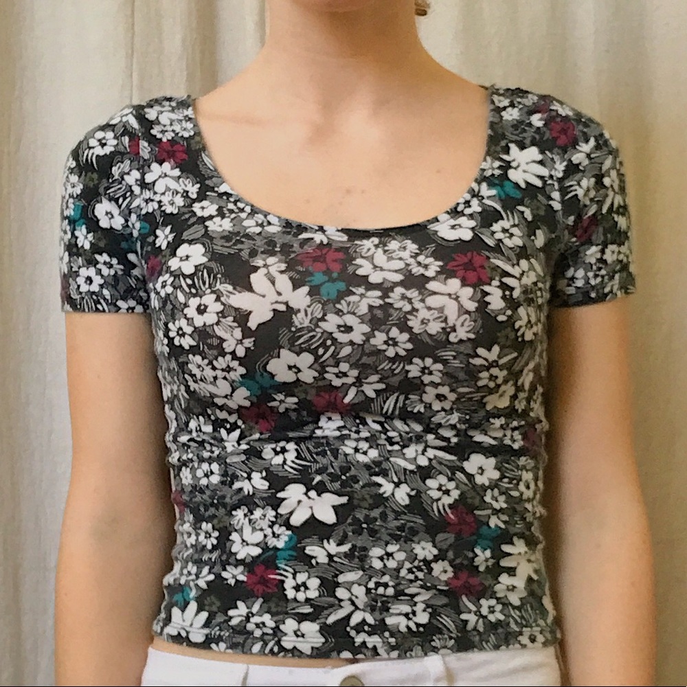 Floral Crop Top